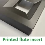 printed flute insert